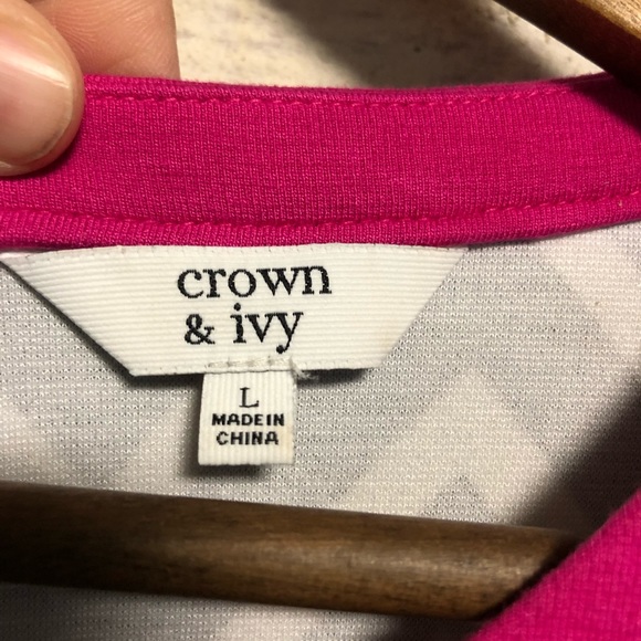 Chevron quarter sleeve dress - Picture 5 of 5